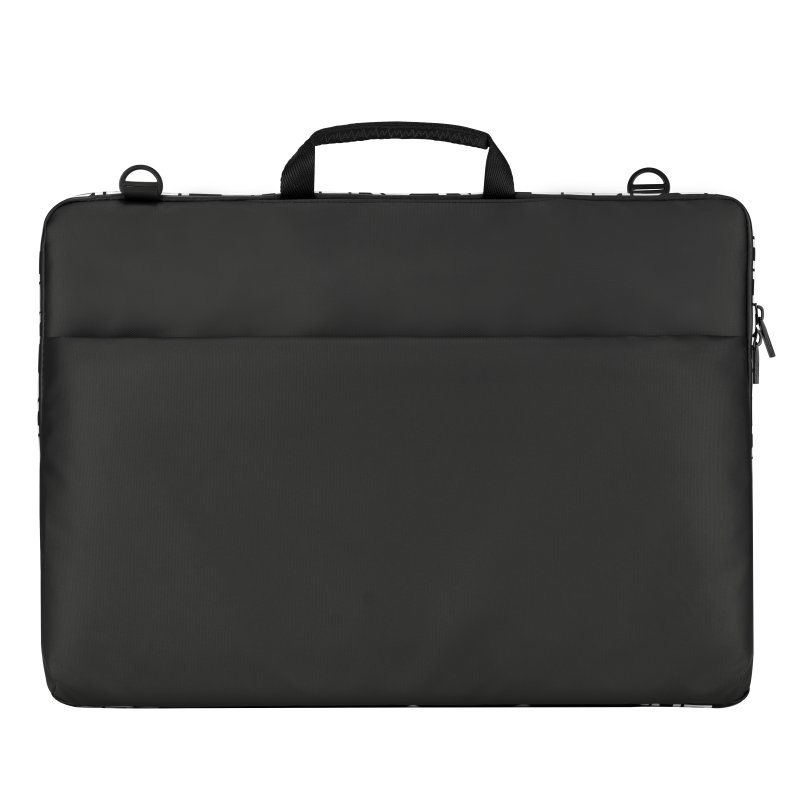 Detalle de ASUS Ranger Carry Sleeve 16: funda portátil negra para pantallas de hasta 16 pulgadas