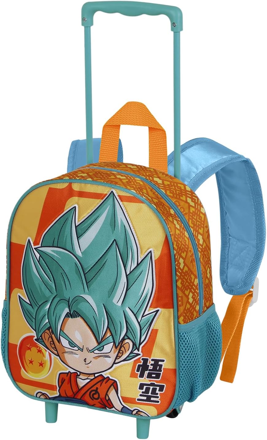 Detalle de Zaino con ruote Piccolo Dragon Ball Super, multicolore, 26 x 34 cm, capacità 12,5 L