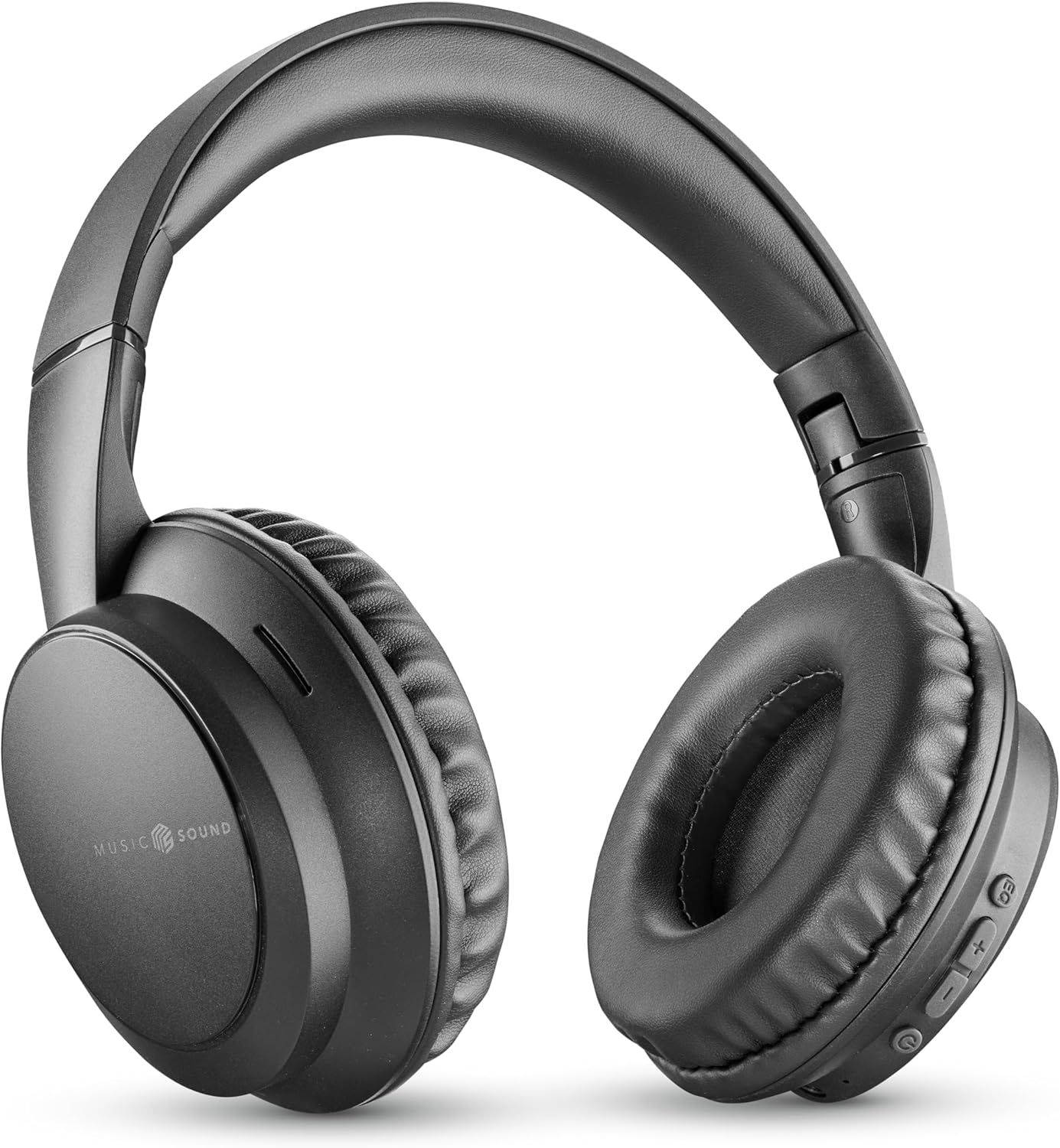 Detalle de Music Sound Boost – Kabellose Around-Ear-Kopfhörer mit drei EQ-Modi