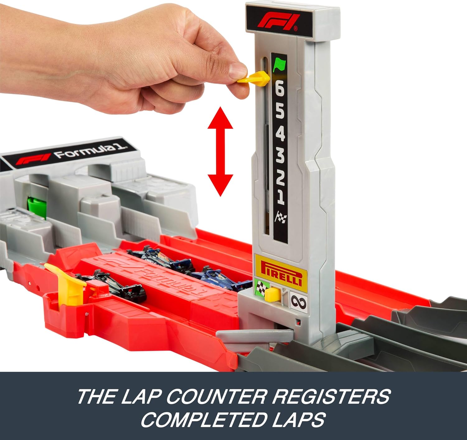 Detalle 2 de Hot Wheels Formula 1 Grand Prix Track Set