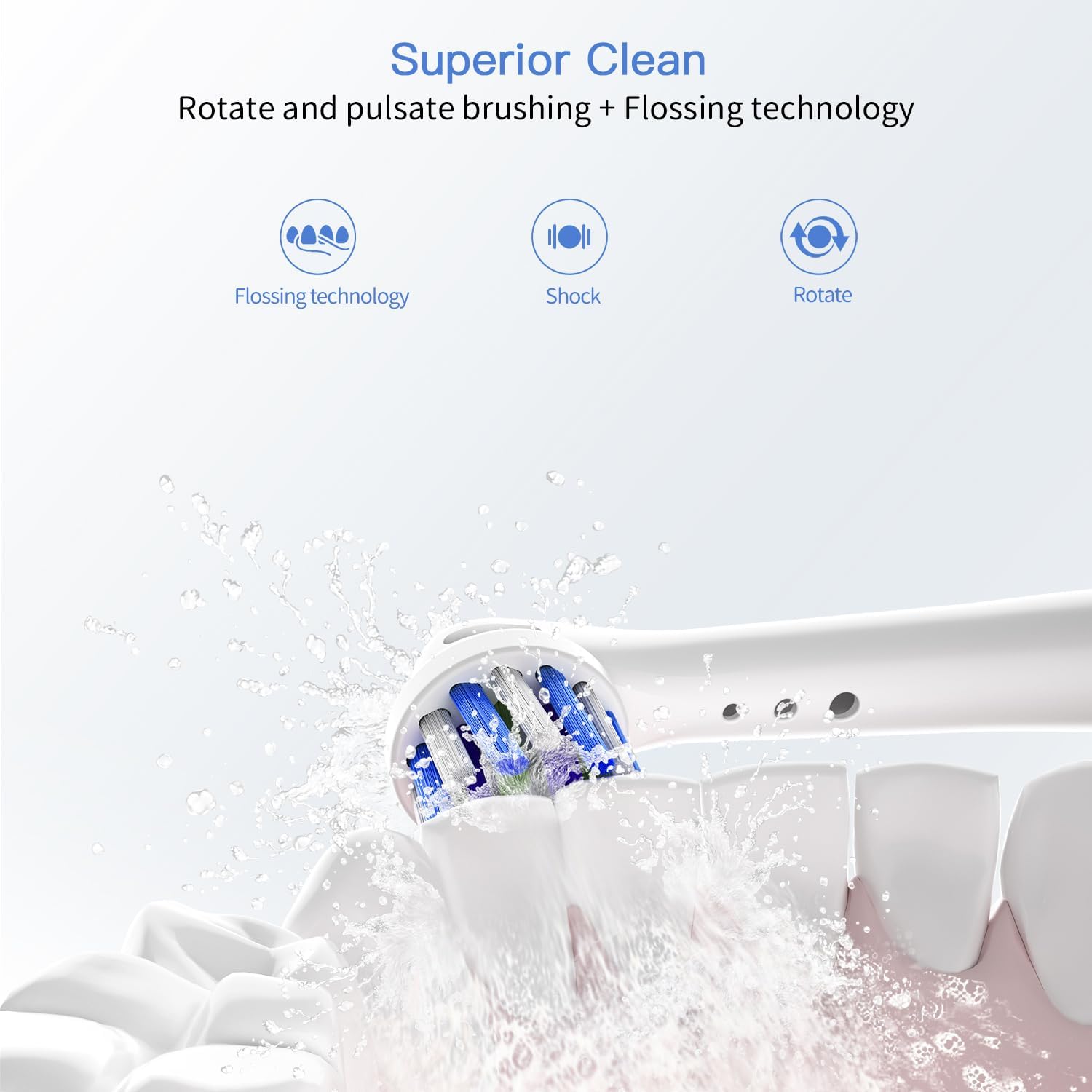 Thumbnail 4 de Replacement Toothbrush Heads for Oral-B 8-pack ⚙