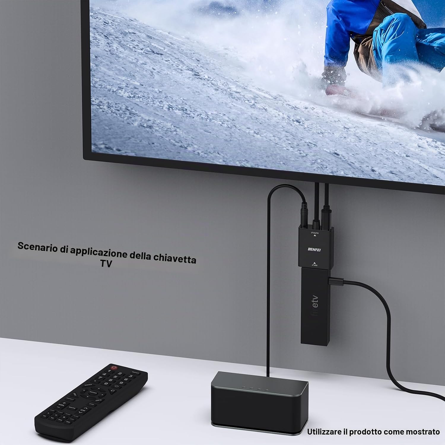 Thumbnail 2 de Benfei Adattatore HDMI a VGA con audio da 3,5 mm – Unidirezionale
