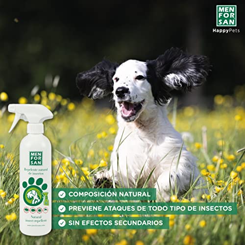 Thumbnail 2 de MENFORSAN Repelente Natural de Insectos con Citronela 500 ml – Pack de 2 Unidades para Perros