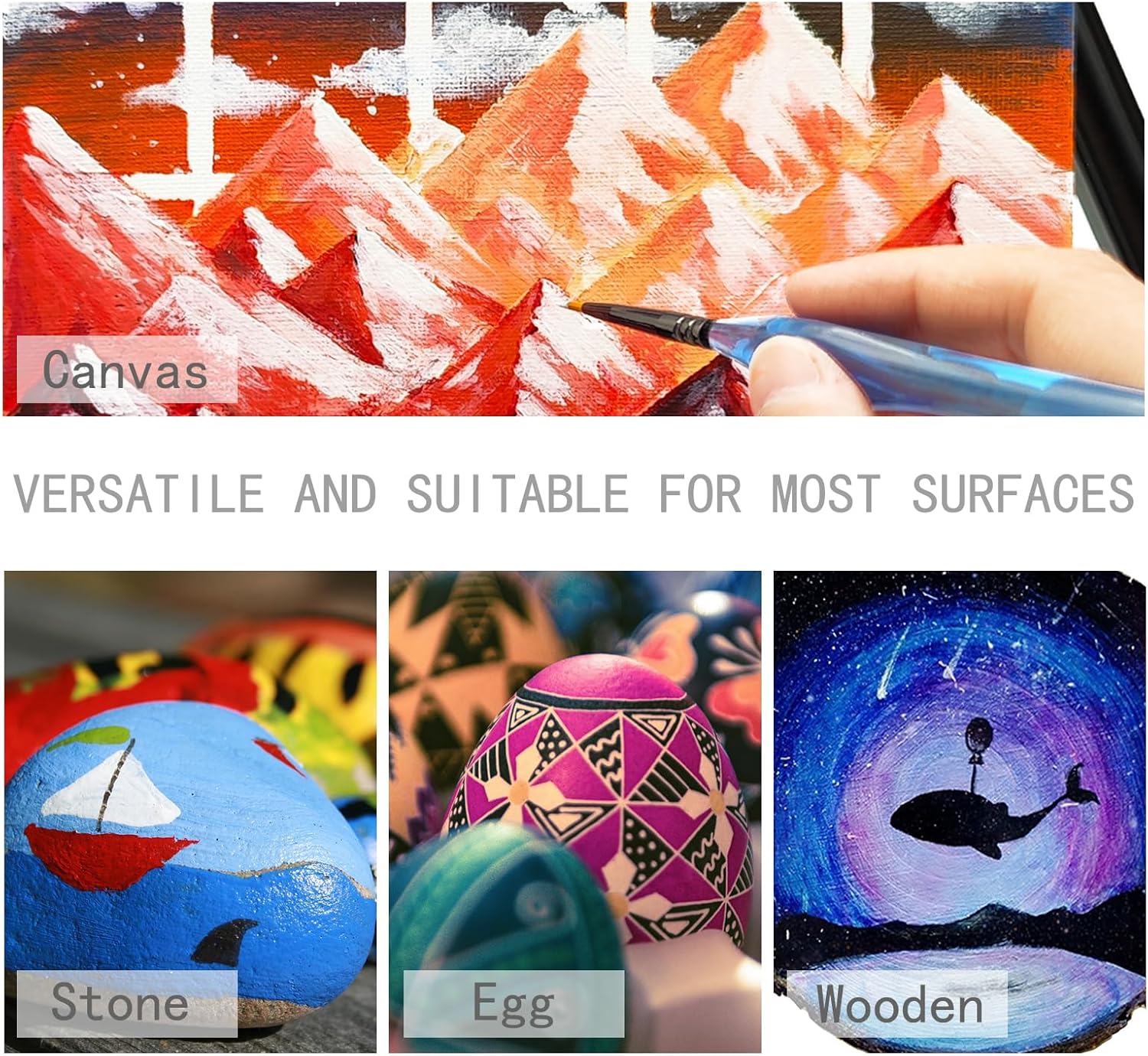 Thumbnail 4 de Artecho Acrylic Paint 18 Colours 59 ml set 🎨