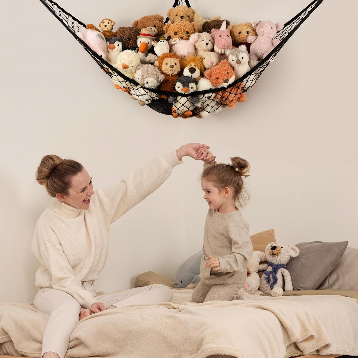 Detalle 2 de TCGPRO Stuffed Animal Hammock Net 71x47in