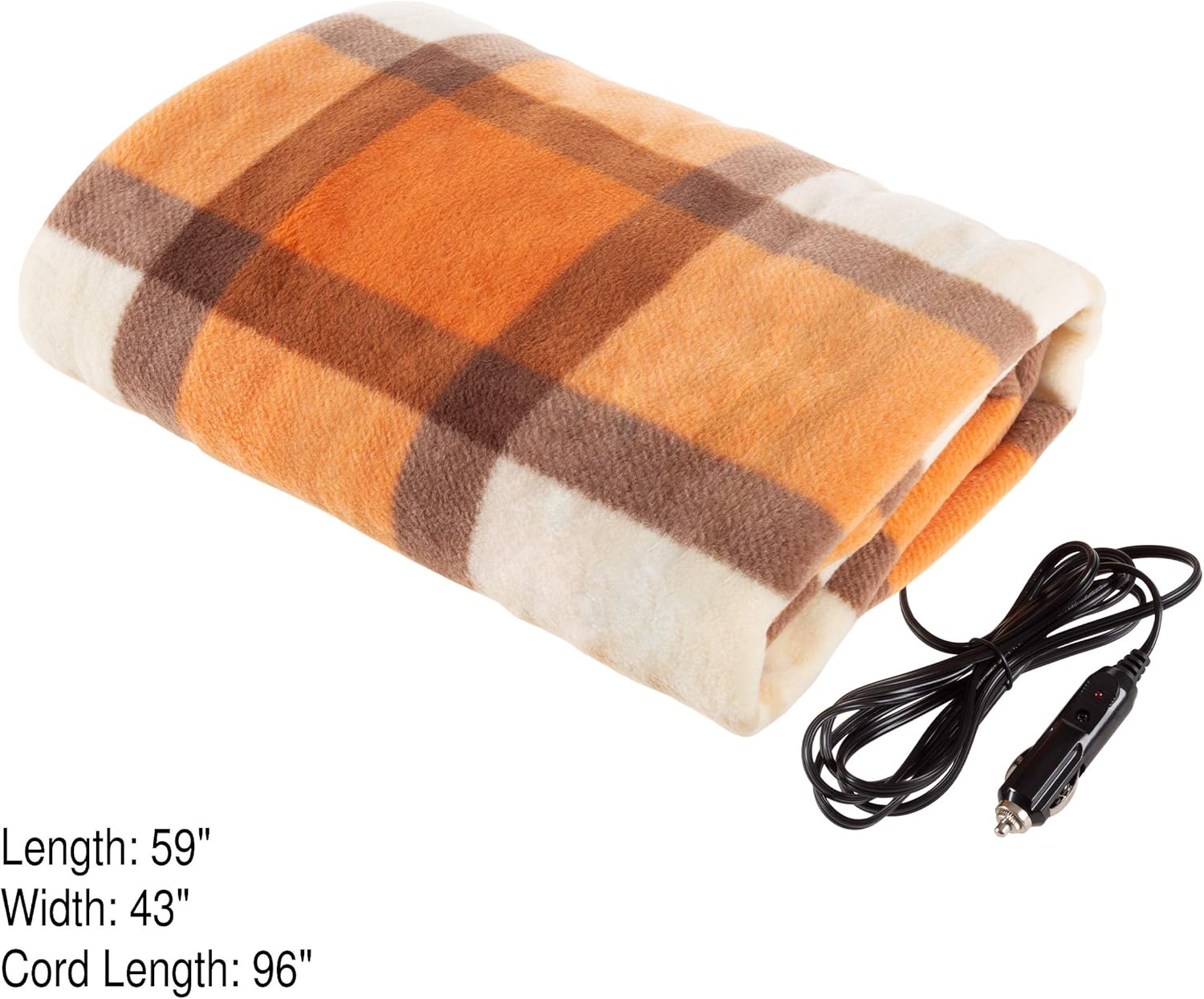 Thumbnail 1 de Stalwart 12V Heated Blanket for Car Camping