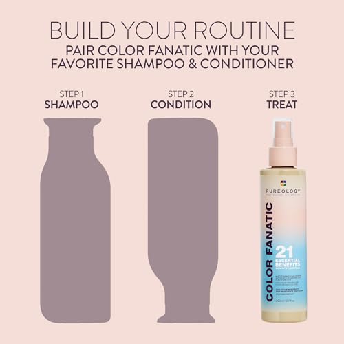 Thumbnail 8 de Pureology Color Fanatic Leave-In Conditioner & Detangling Spray, 6.7 fl oz