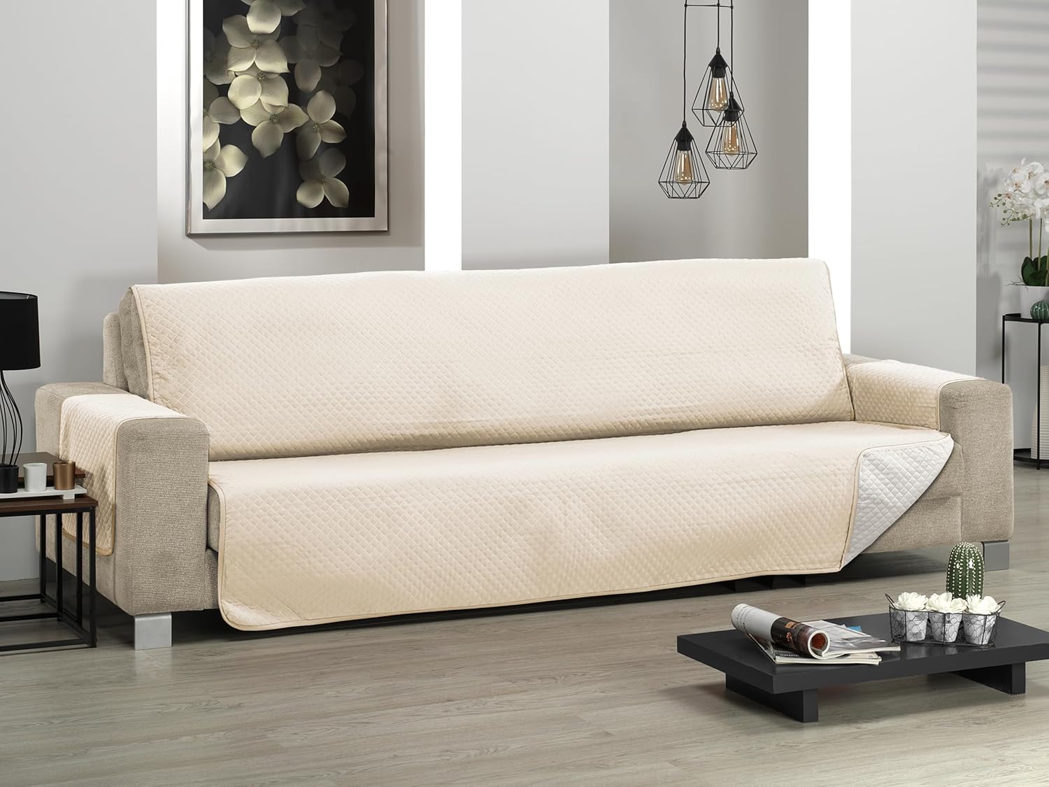 Thumbnail 1 de Martina Home Diamond Funda Sofá Acolchada Reversible 3 Plazas 🛋