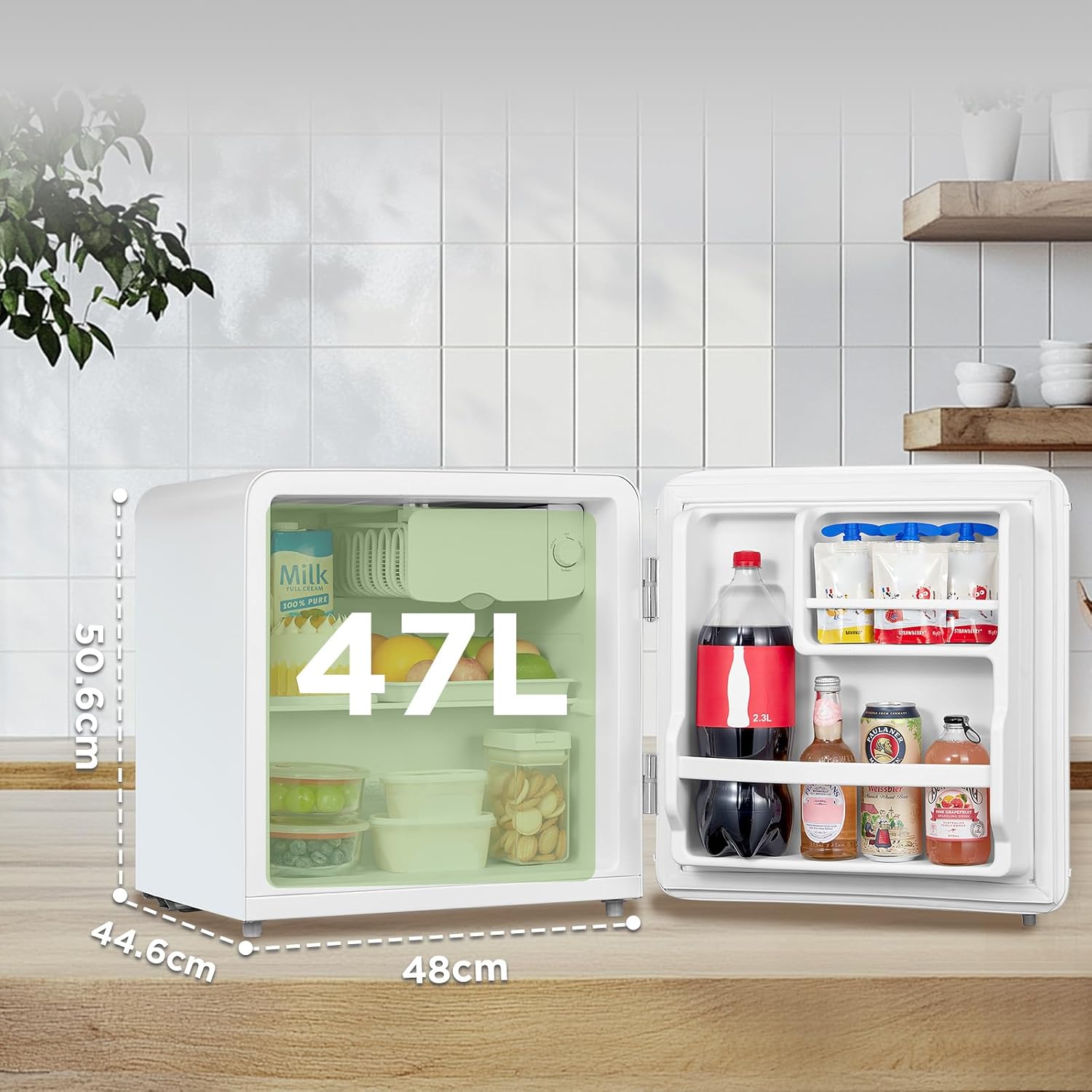 Detalle 2 de COMFEE' RCD50WH2EURT(E) Mini frigo 47 Litri
