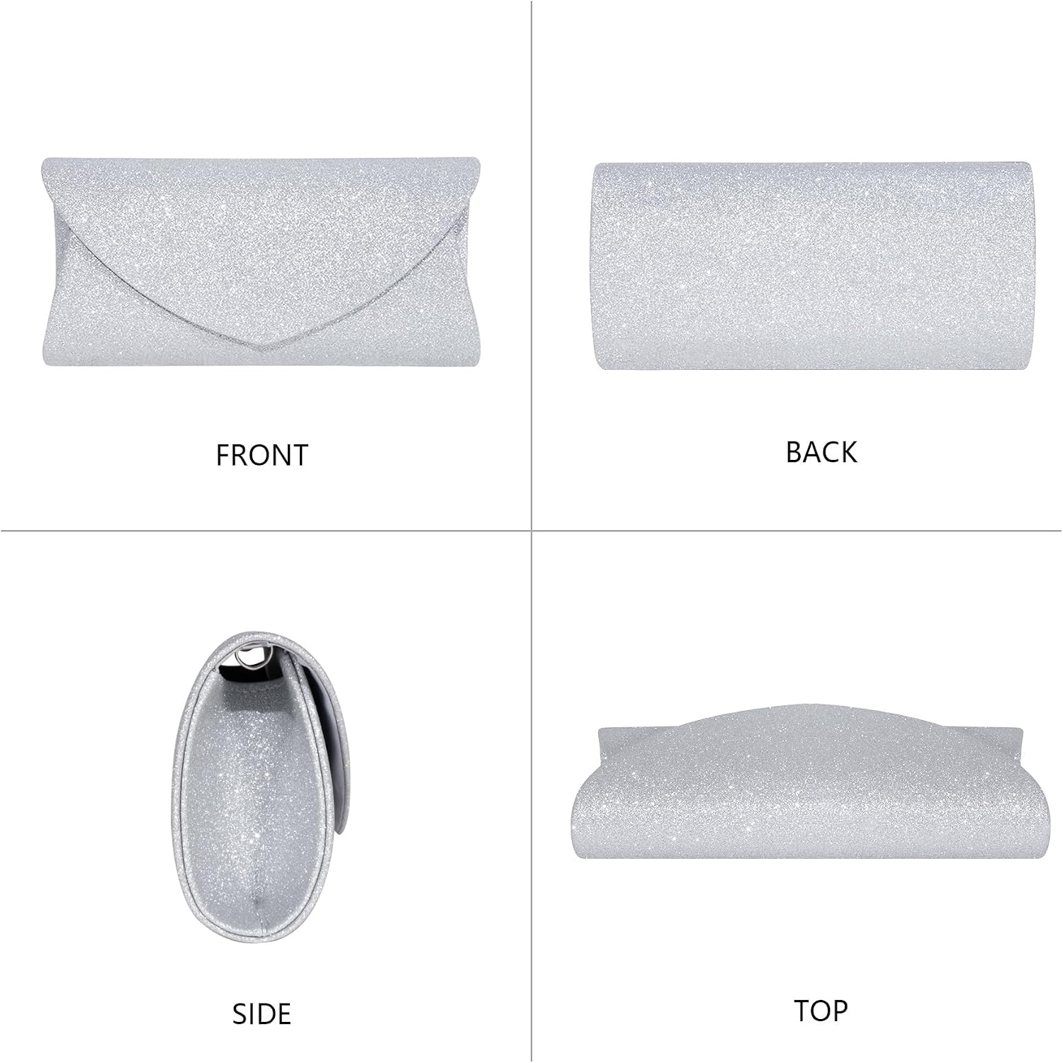 Thumbnail 6 de Toptime clutch bag 22 x 11 x 5 cm