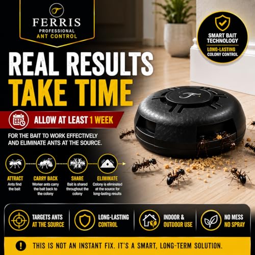Thumbnail 3 de FERRIS Ant Killer Bait Station (2-pack): Indoor Ant Control That Targets Colonies