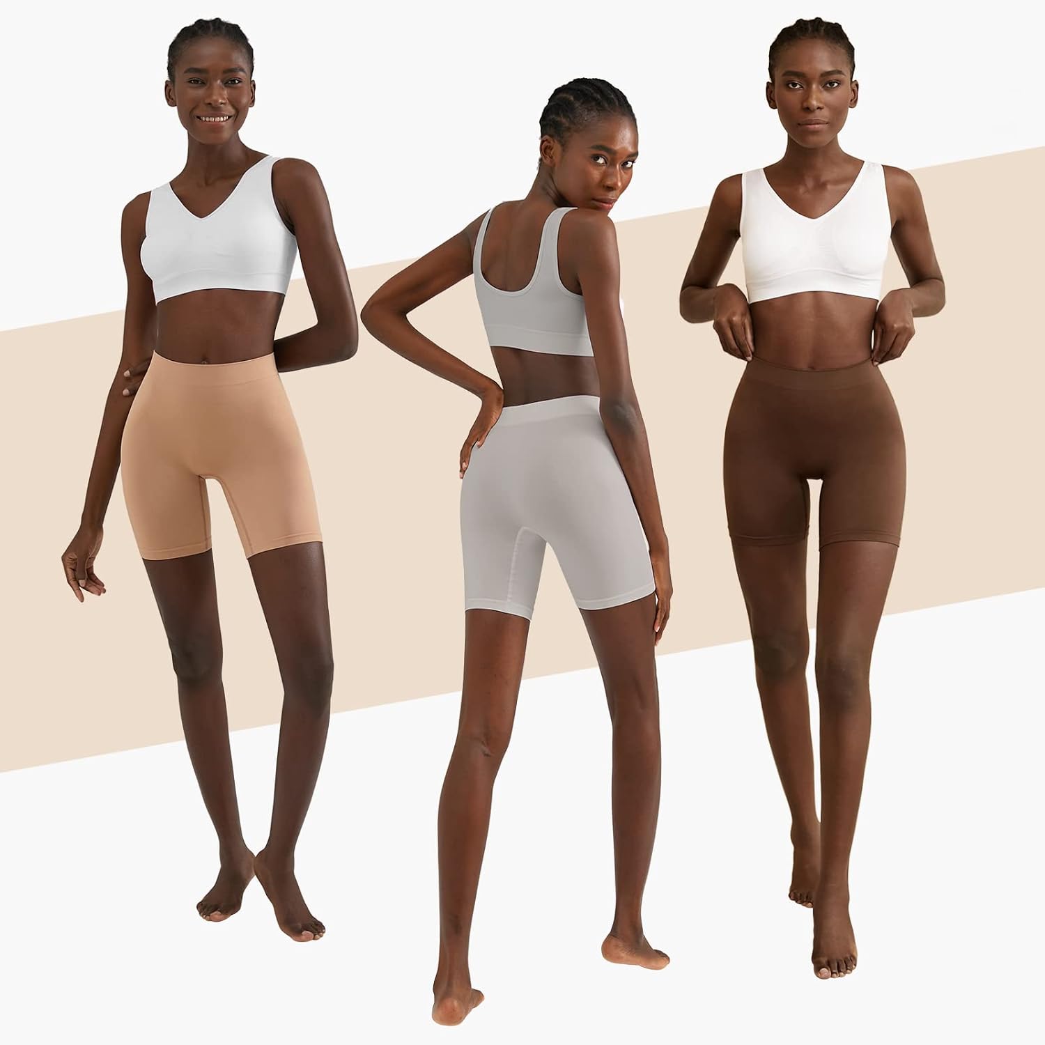 Detalle de YADIFEN Seamless Slip Shorts