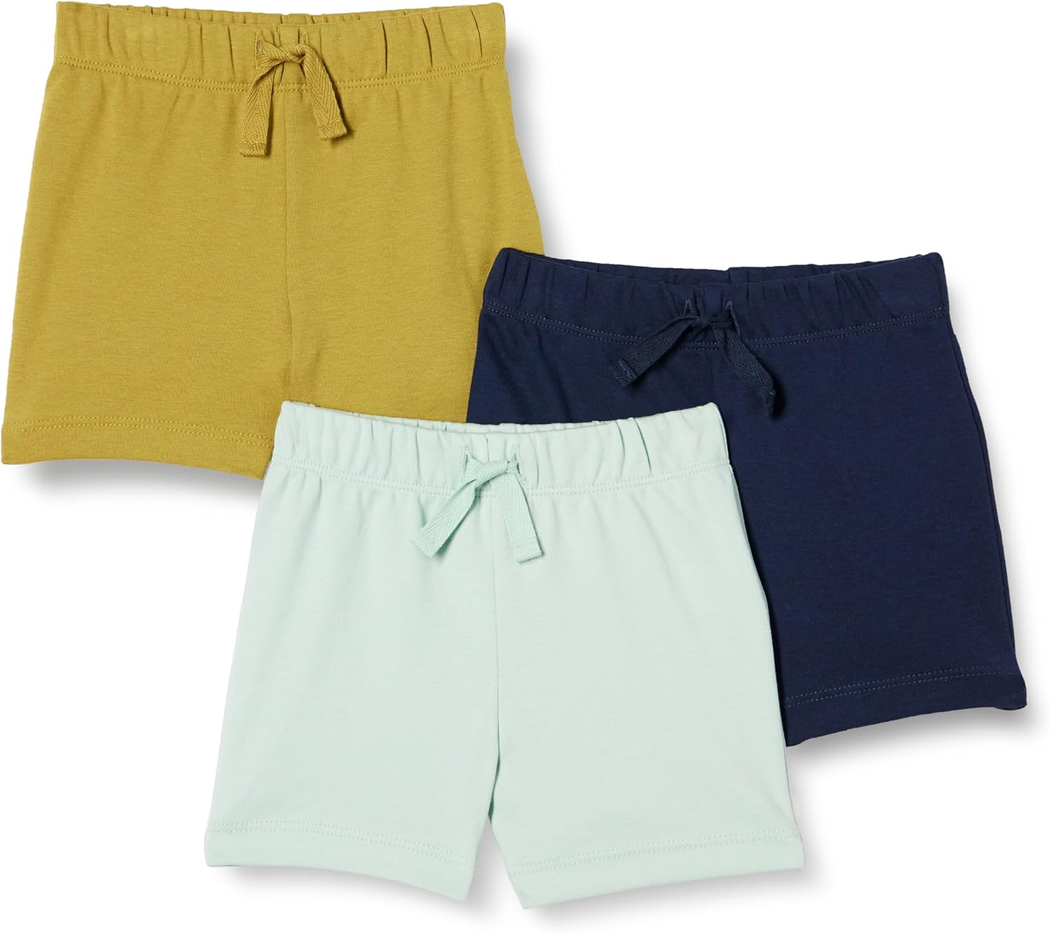 Detalle 2 de Amazon Essentials Unisex Baby- und Kinder-Baumwollshorts zum Schlupfen – Multi-Packs
