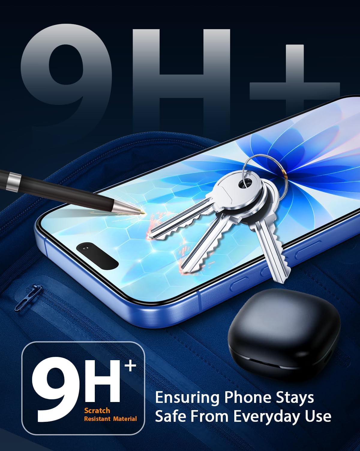 Thumbnail 4 de Mkeke iPhone 17 Screen Protector 3-Pack