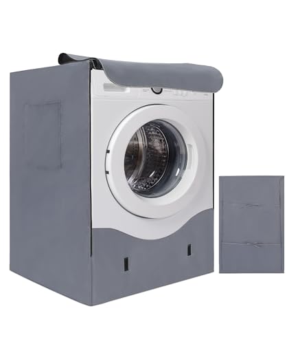 Detalle de HAUSPROFI Copertura Lavatrice Esterno 420D – Protezione impermeabile per lavatrici e asciugatrici