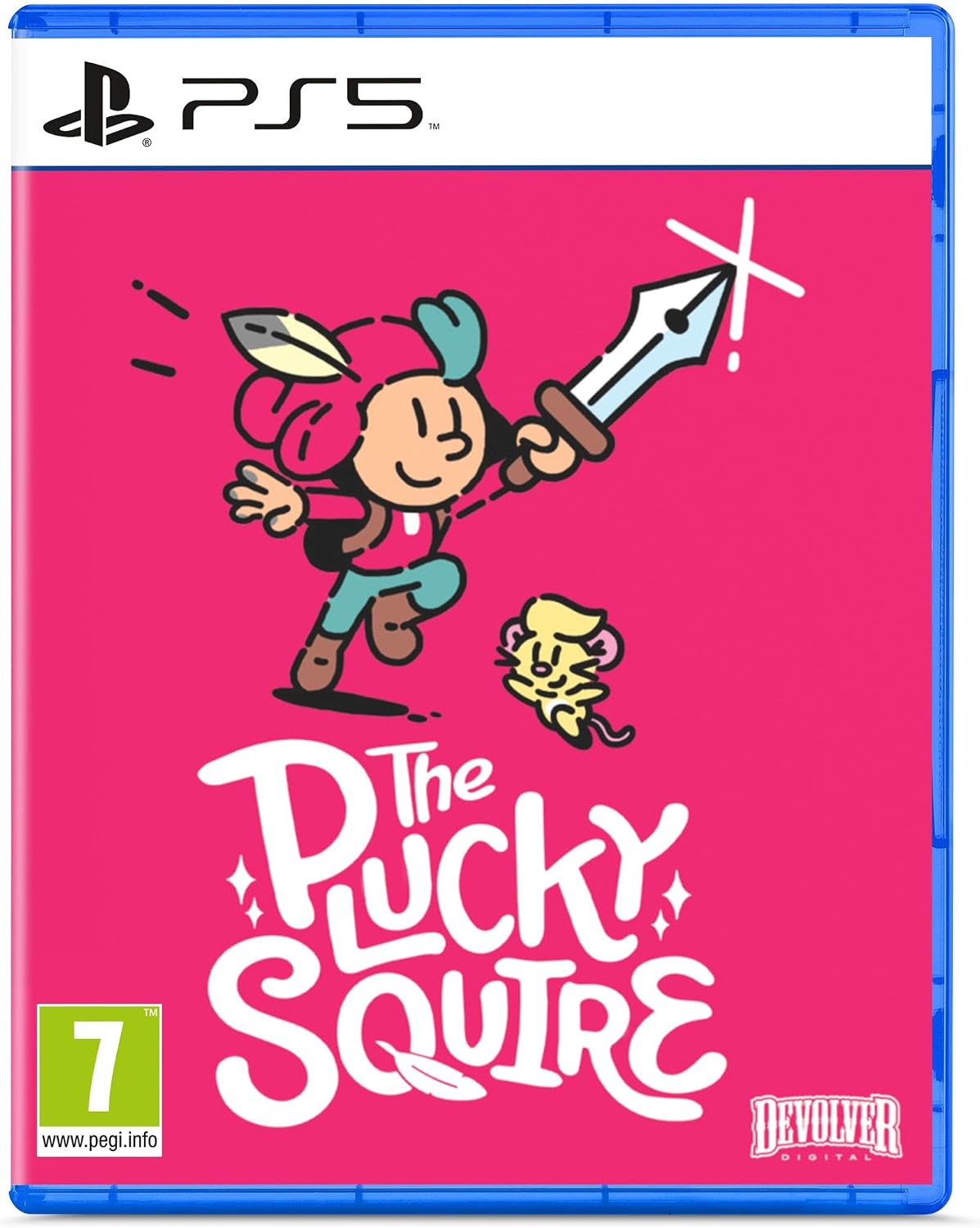 Detalle de The Plucky Squire PS5 aventura 3D y 2D