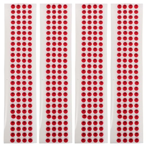 Detalle de WESIEVYA 400 Pcs Blocked Vinyl Webcam Covers – Ultra-Thin 1 cm Removable Privacy Stickers
