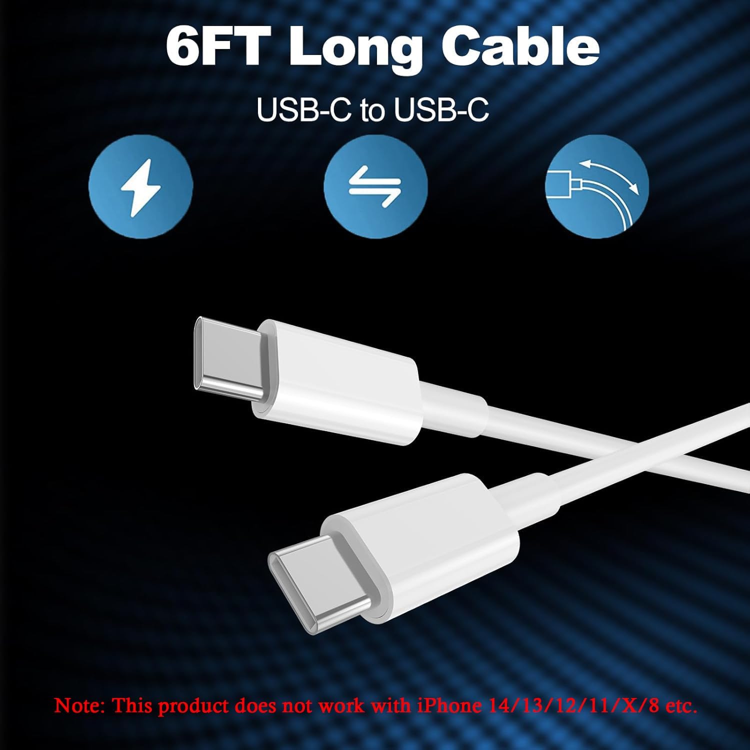 Thumbnail 1 de Apple 20W USB‑C Fast Charger with 6ft Cable