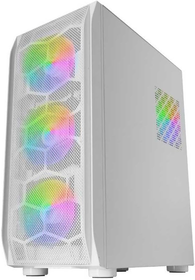 Detalle de Mars Gaming MC-KX: torre gaming E-ATX premium con 5 ventole ARGB e sistema CPU FREEZER