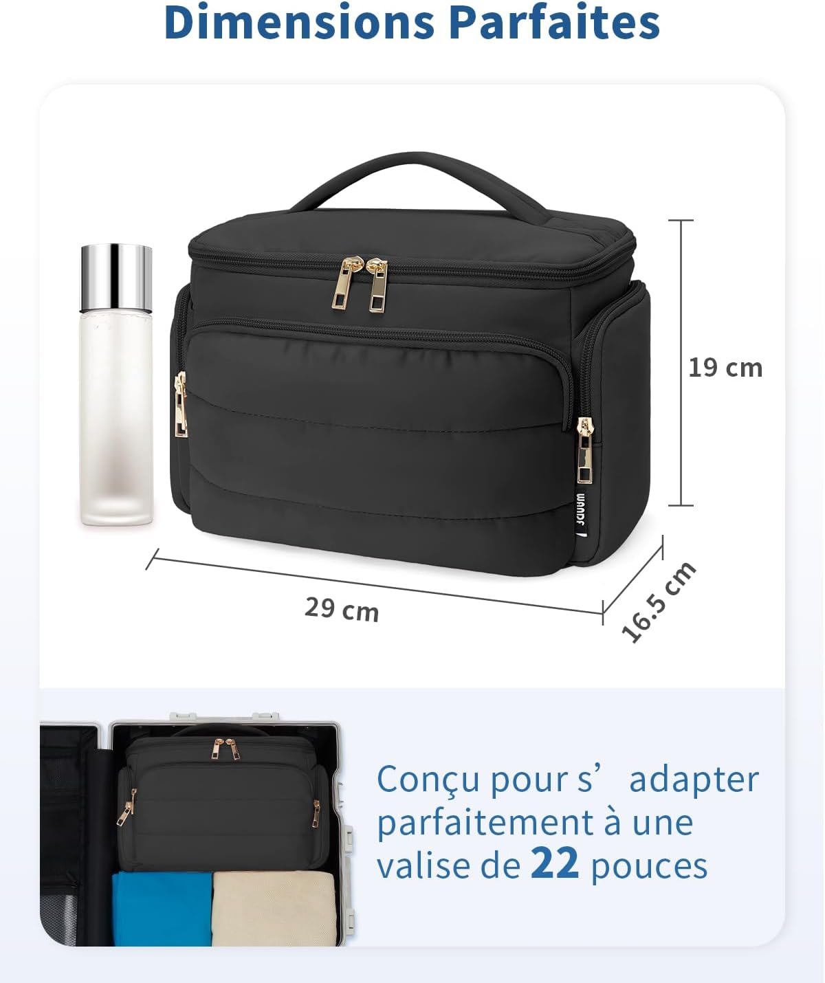 Thumbnail 5 de WANDF Trousse de toilette 29 cm