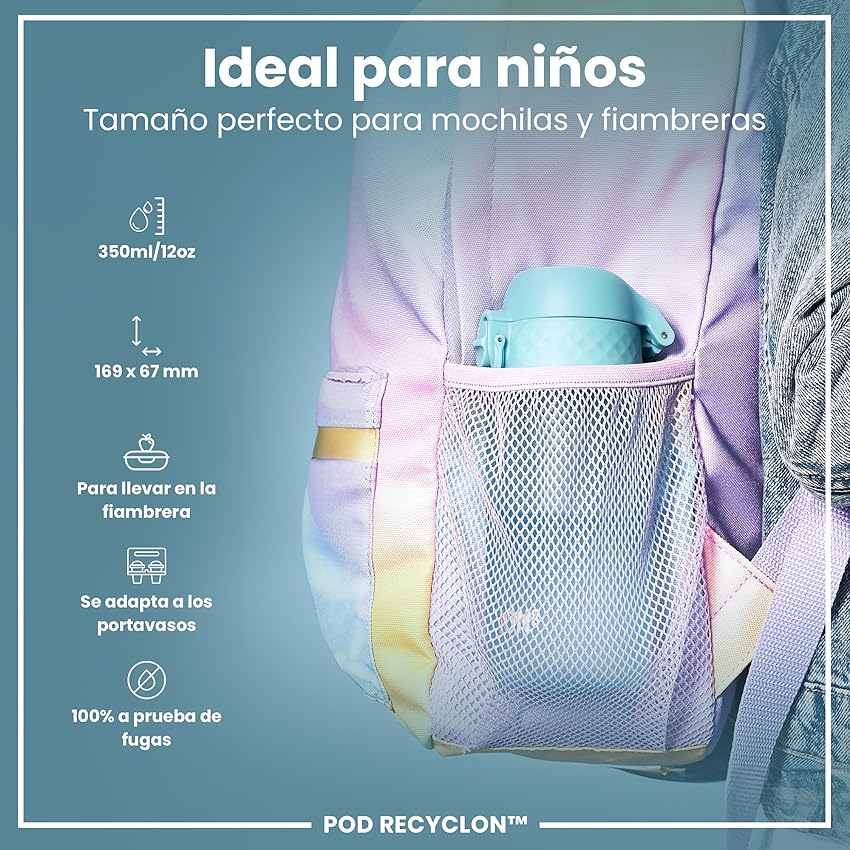 Detalle de ION8 Botella de Agua 🥤 Reutilizable y Térmica