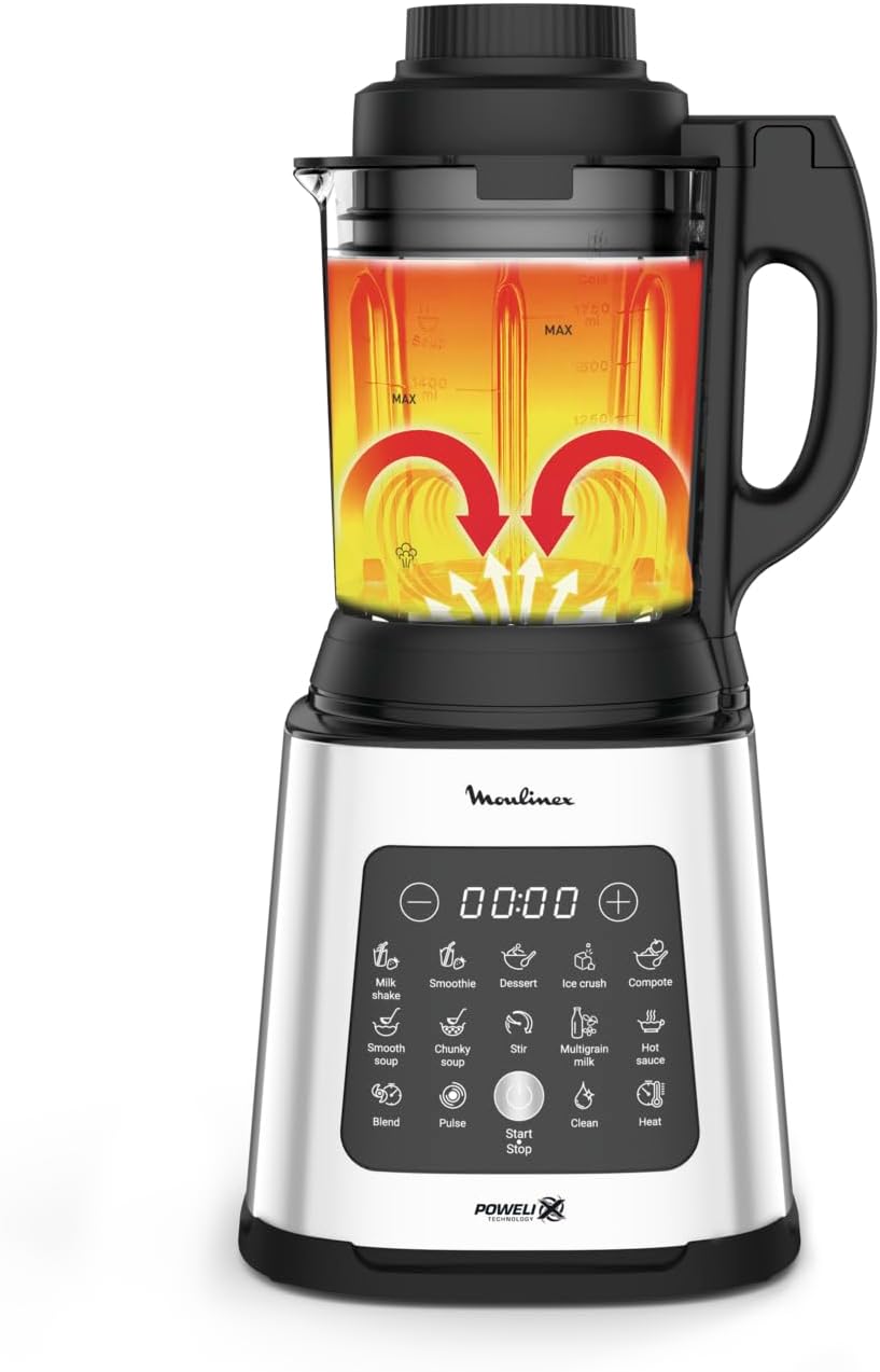 Thumbnail 4 de Moulinex Perfectmix Cook YY5607FG – blender chauffant 1400 W, 10 programmes automatiques