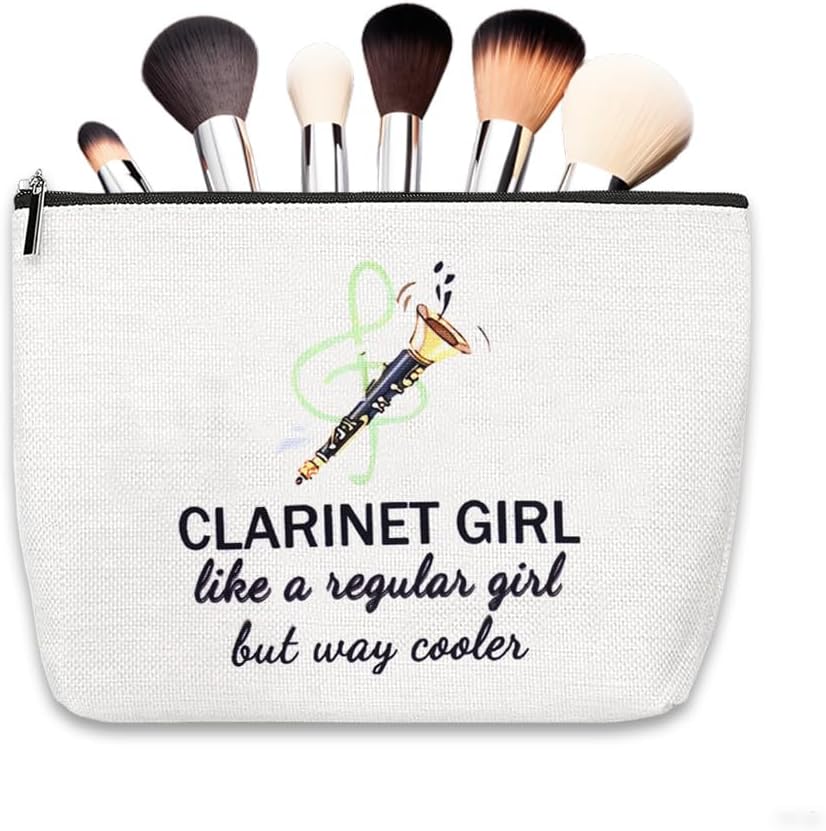 Detalle de Clarinet Makeup Bag, Canvas