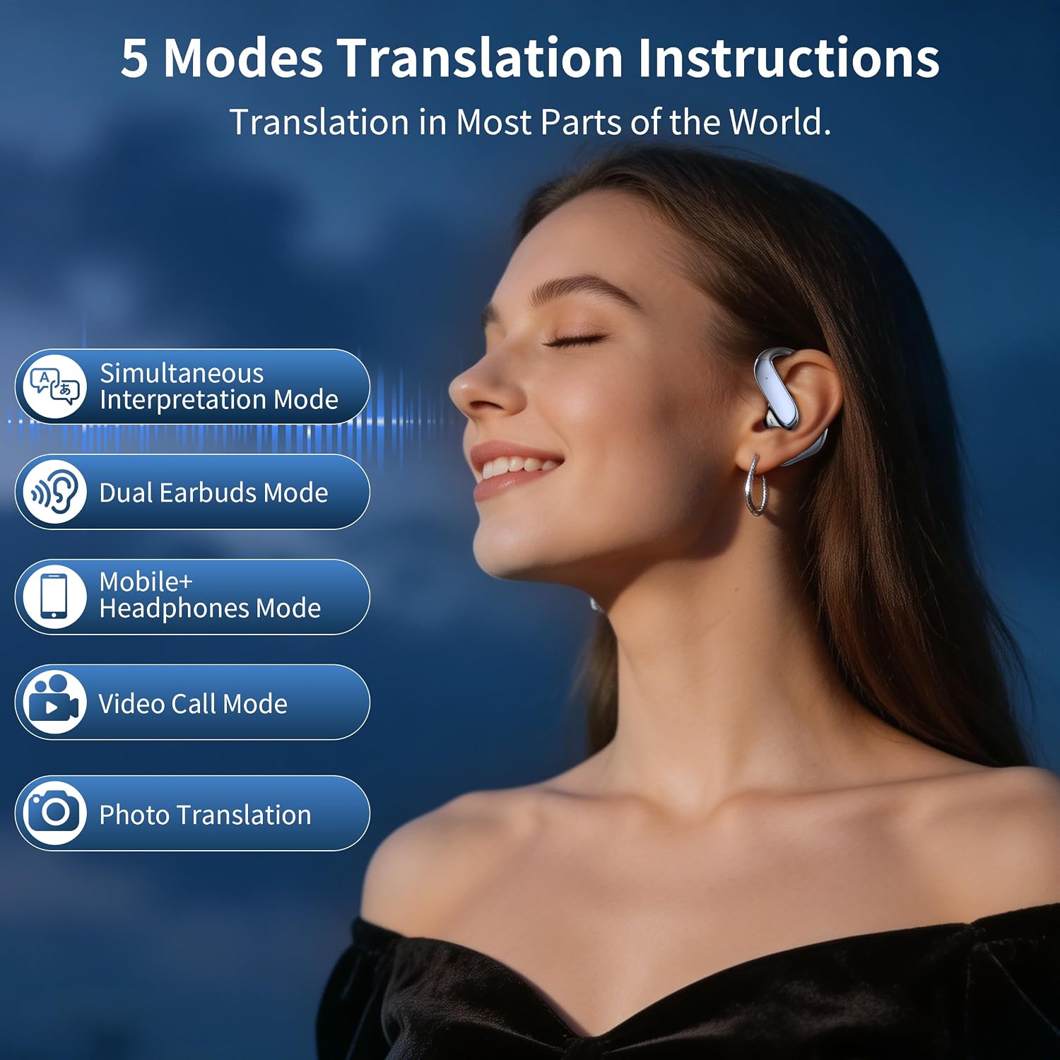 Thumbnail 5 de YYK-Q102 Translation Earbuds