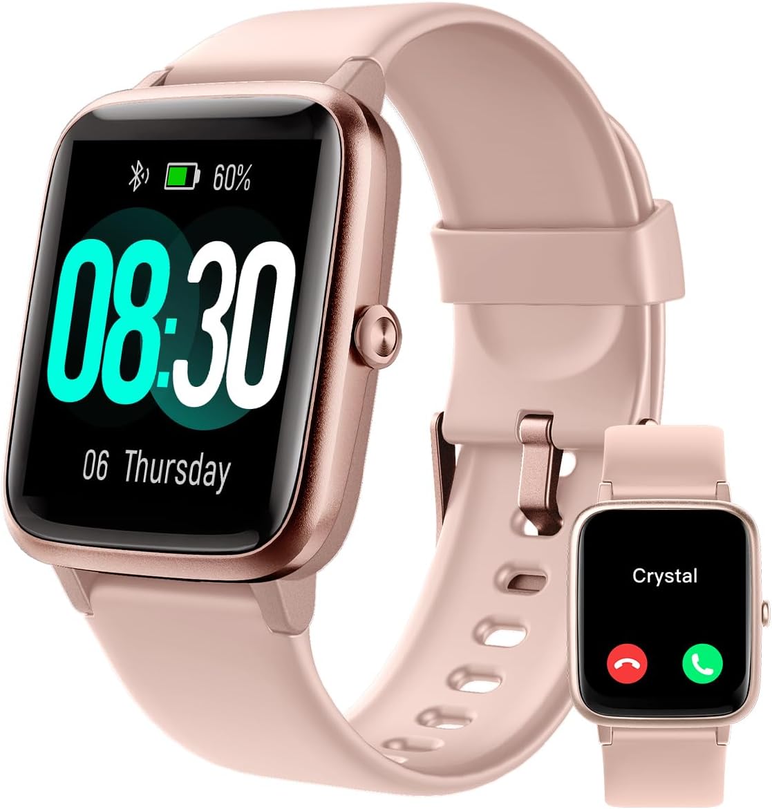 Detalle de GRV Smart Watch Answer Make Call: A practical fitness smartwatch with calling and health tracking