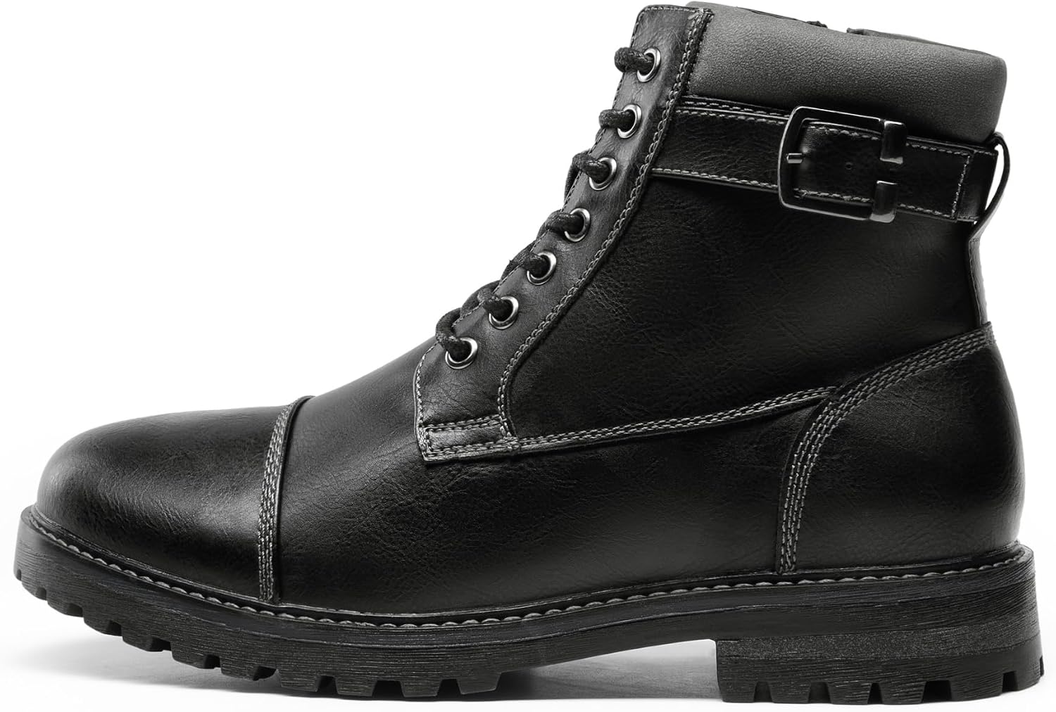 Thumbnail 3 de Bruno Marc Bottines de moto pour hommes élégantes à fermeture latérale