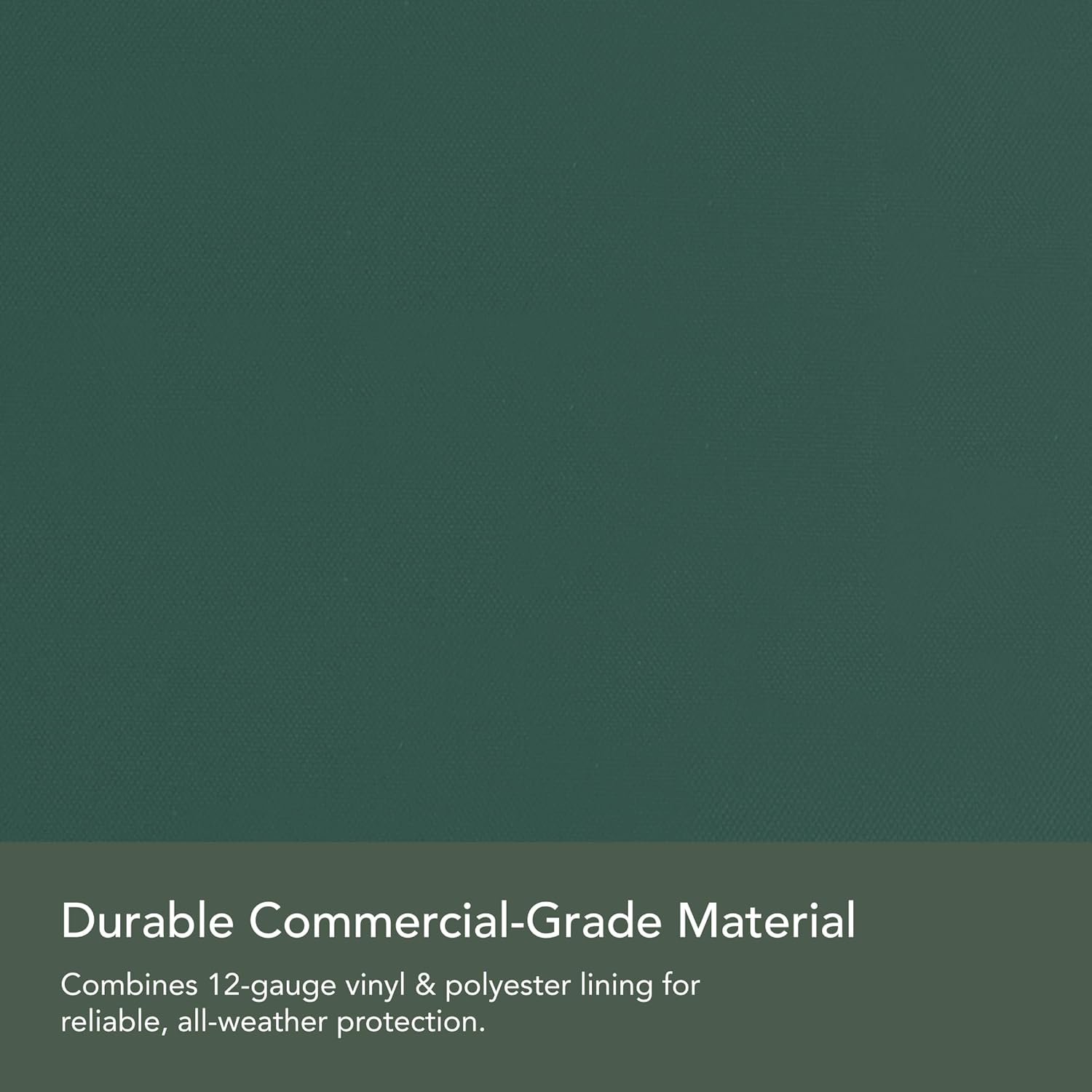 Thumbnail 6 de Covermates Classic Outdoor Patio Sofa Cover — Heavy-Duty 12-Gauge Vinyl, 88W x 40D x 36H, Green