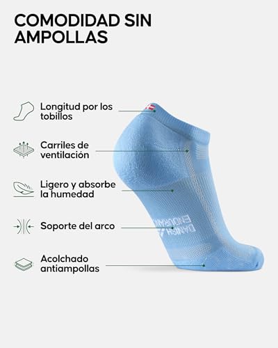 Thumbnail 1 de DANISH ENDURANCE Calcetines Cortos de Running 5 Pack - Antiampollas, Transpirable, 43-47