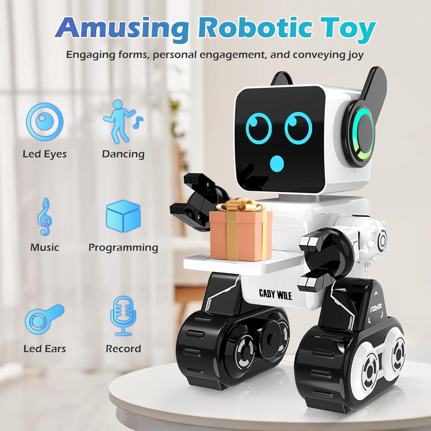 Detalle 2 de Anysun Roboter Spielzeug für Kinder – Intelligenter RC-Roboter