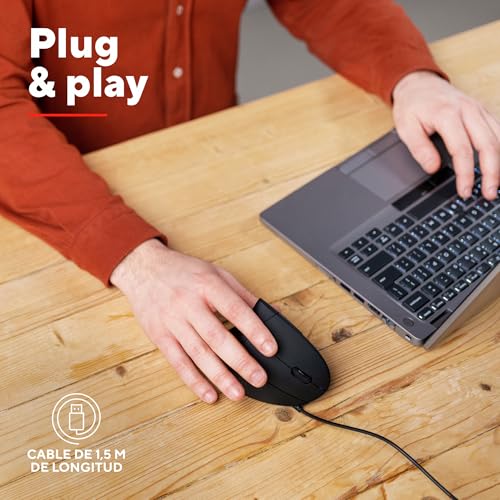 Thumbnail 3 de Trust Verto Ratón vertical ergonómico 1000/1600 dpi 📱