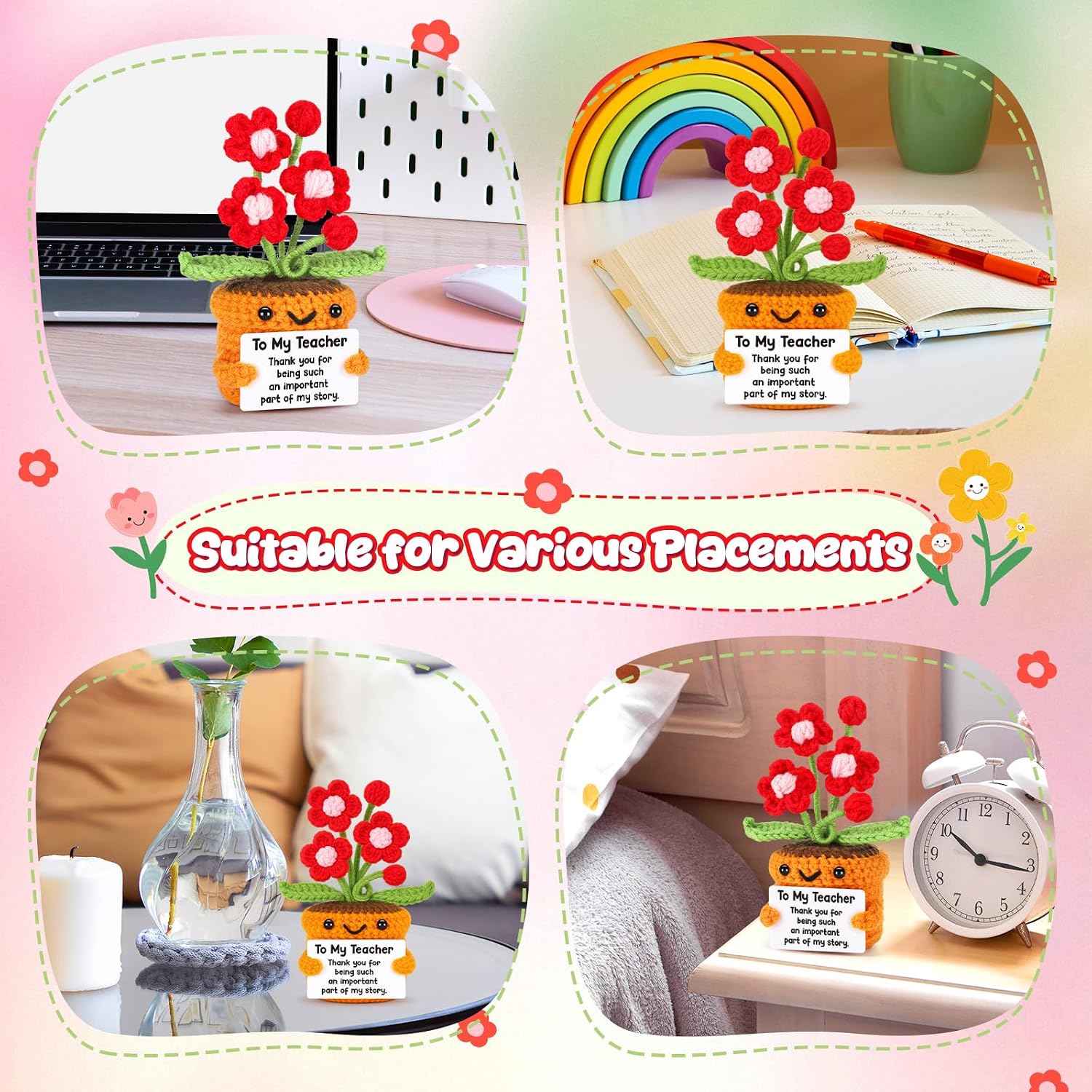 Thumbnail 6 de Teacher Appreciation Handmade Desk Decor for Teachers