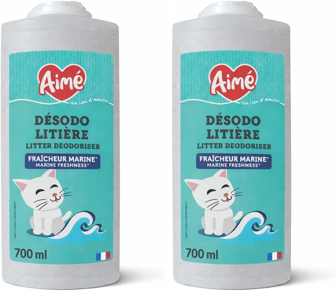 Thumbnail 4 de Aimé Deodorante Lettiera Gatto 700 ml – Tobermorite, profumo marino