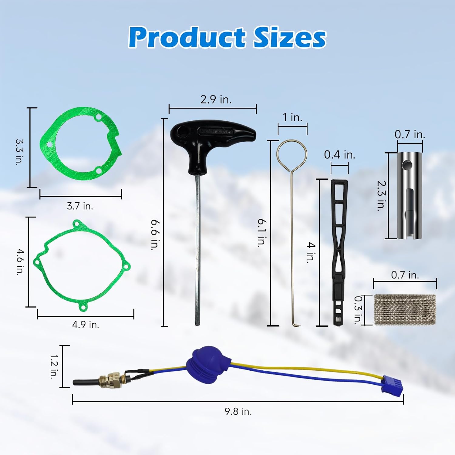 Thumbnail 6 de HSDNDUR Diesel Heater Glow Plug Repair Kit, 2KW