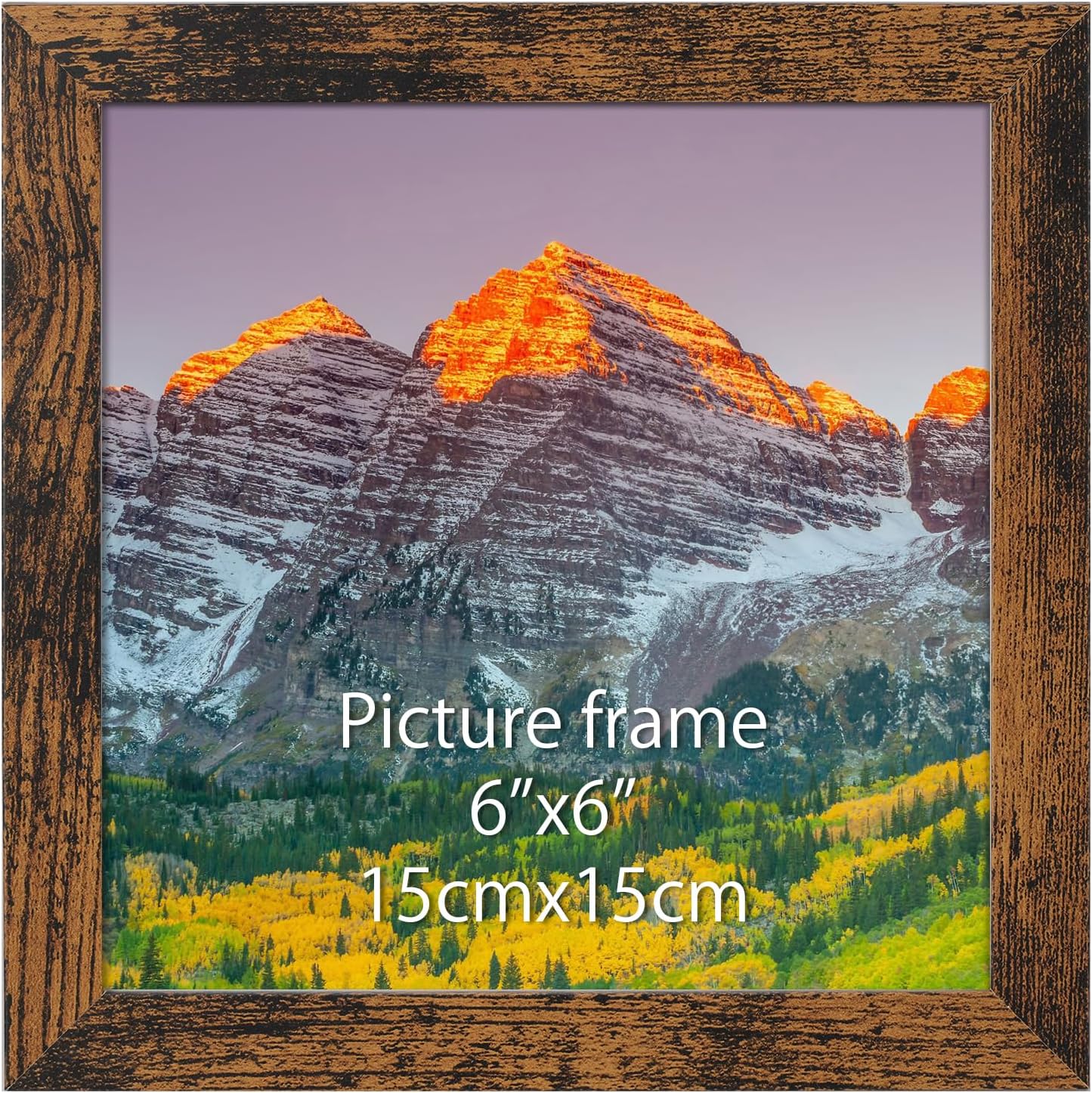 Thumbnail 6 de Vasemouh Bilderrahmen 40x50 cm – MDF Holzoptik mit PET-Scheibe