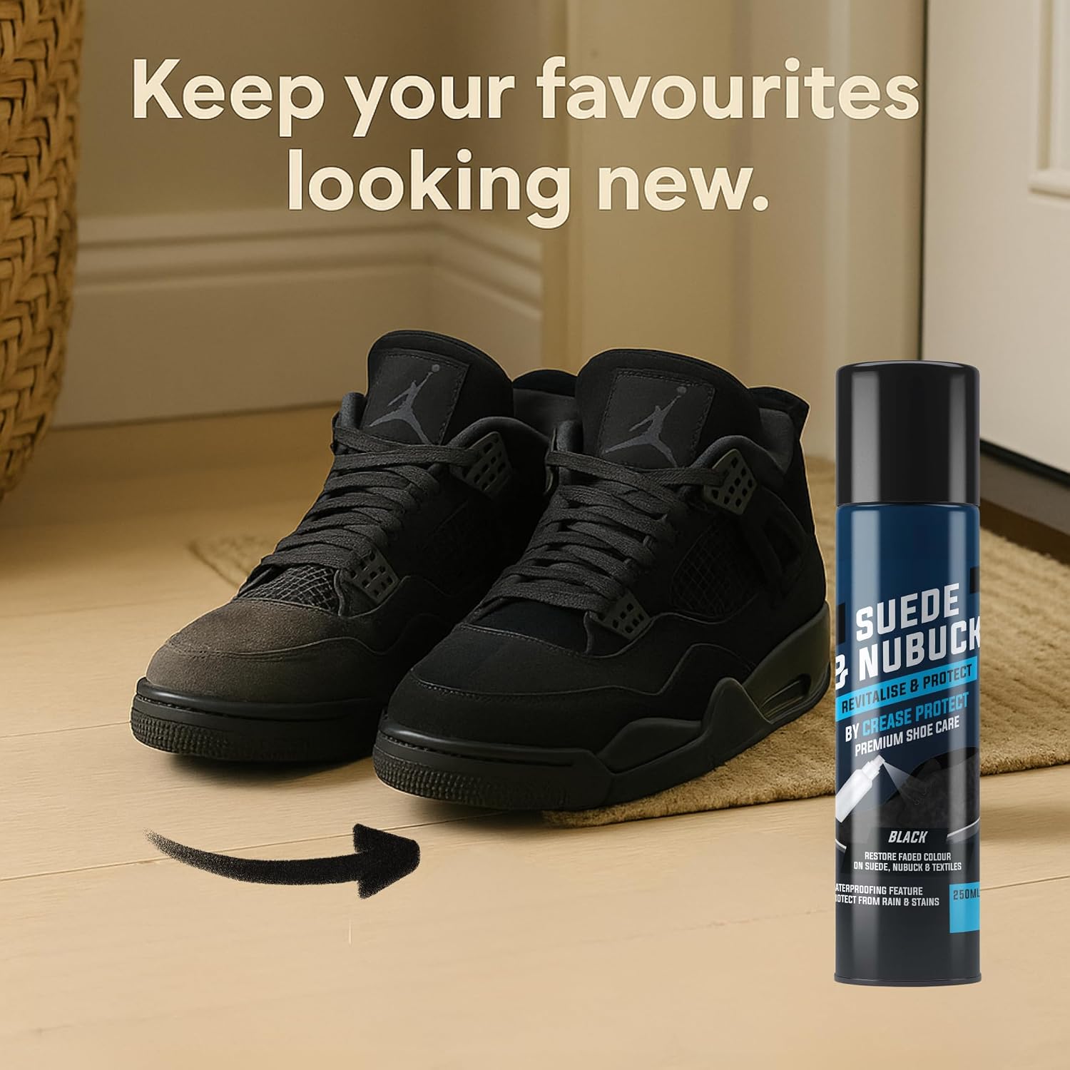 Thumbnail 6 de Crease Protect Suede & Nubuck Colour Restorer Spray (250ml)