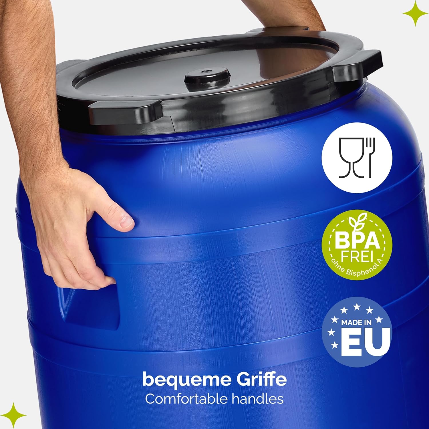 Thumbnail 4 de Garronda 250L Weithalsfass BPA-frei Regenfass