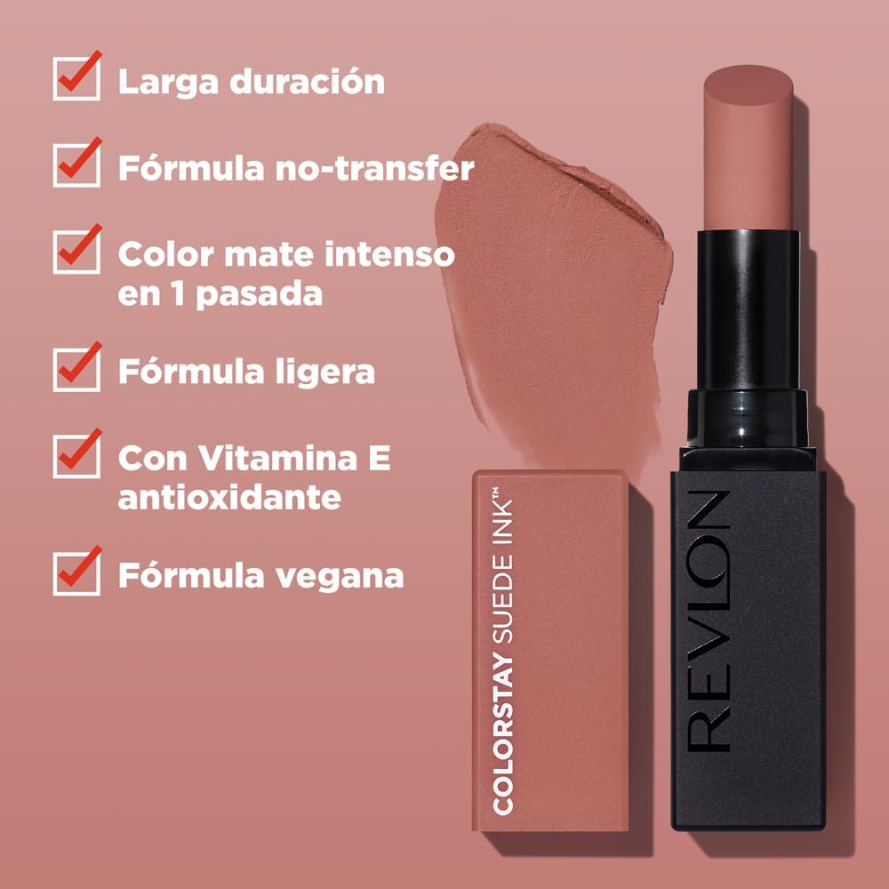 Detalle 2 de REVLON ColorStay Suede Ink 2,55g 🎨