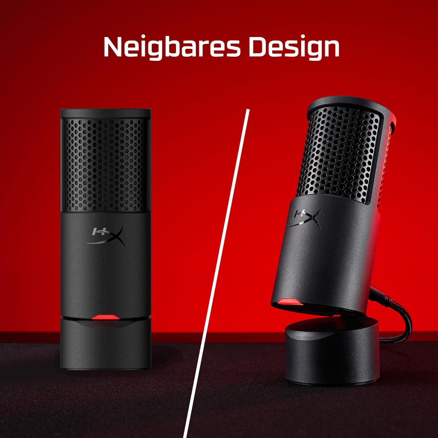 Thumbnail 3 de HyperX SoloCast 2 USB-Mikrofon (SoloCast 2) für Gaming & Streaming mit Tap-to-Mute, 96 kHz/24 Bit und integriertem Popfilter