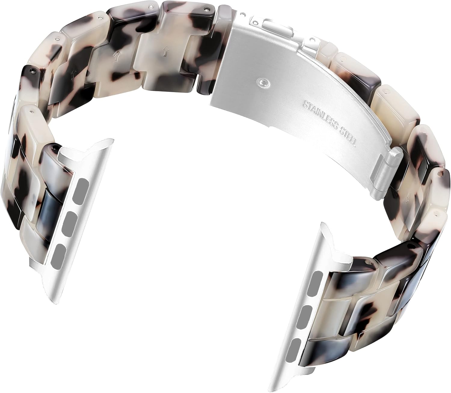 Thumbnail 2 de NYENEIL Lightweight Resin Apple Watch Band with Adjustable Links