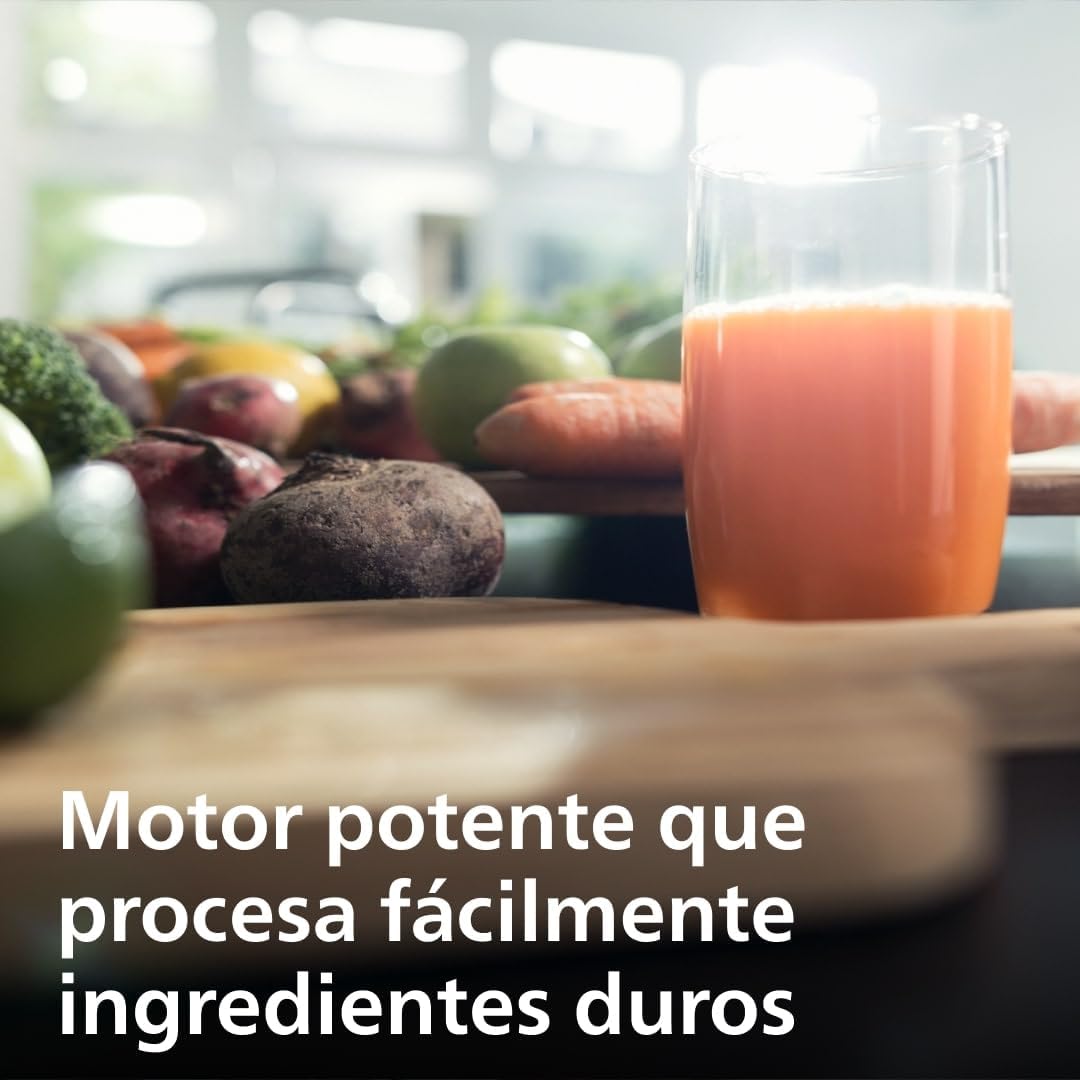 Detalle 2 de Licuadora Philips Serie 3000 🥤 Motor 1100W, 2L, FibreBoost