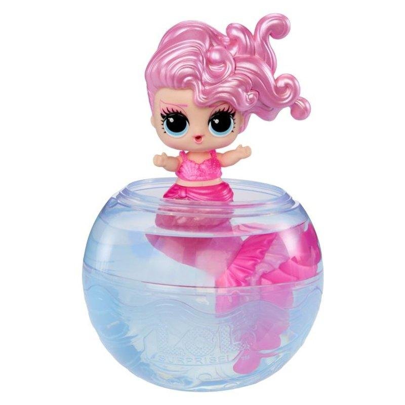 Detalle 2 de L.O.L. Surprise! Mermaids Makeover Magic Mini, muñeca coleccionable con gloss mezclable
