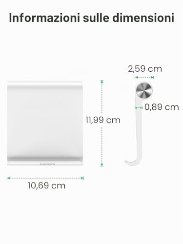 Thumbnail 7 de UGREEN Porta Tablet e Telefono da Tavolo Regolabile – Soluzione compatta per uso quotidiano