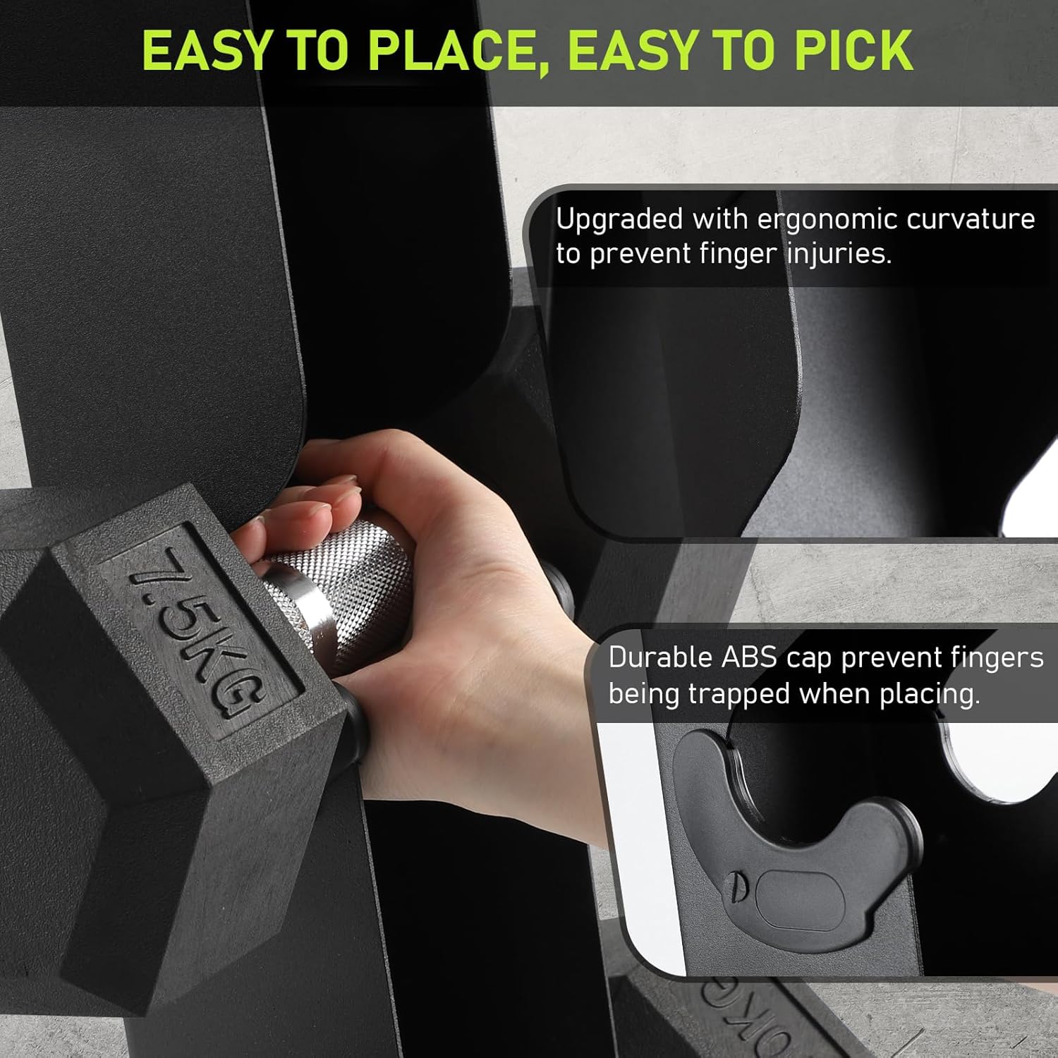 Thumbnail 4 de PhysKcal dumbbell rack steel storage