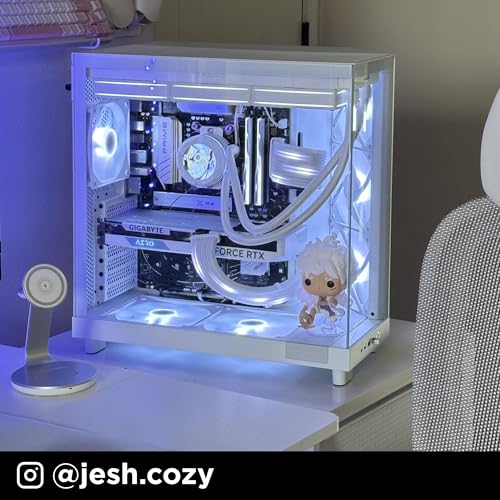 Thumbnail 9 de NZXT H6 Flow RGB Caja PC Gaming ATX 🖥️ Mid-Tower Compacta