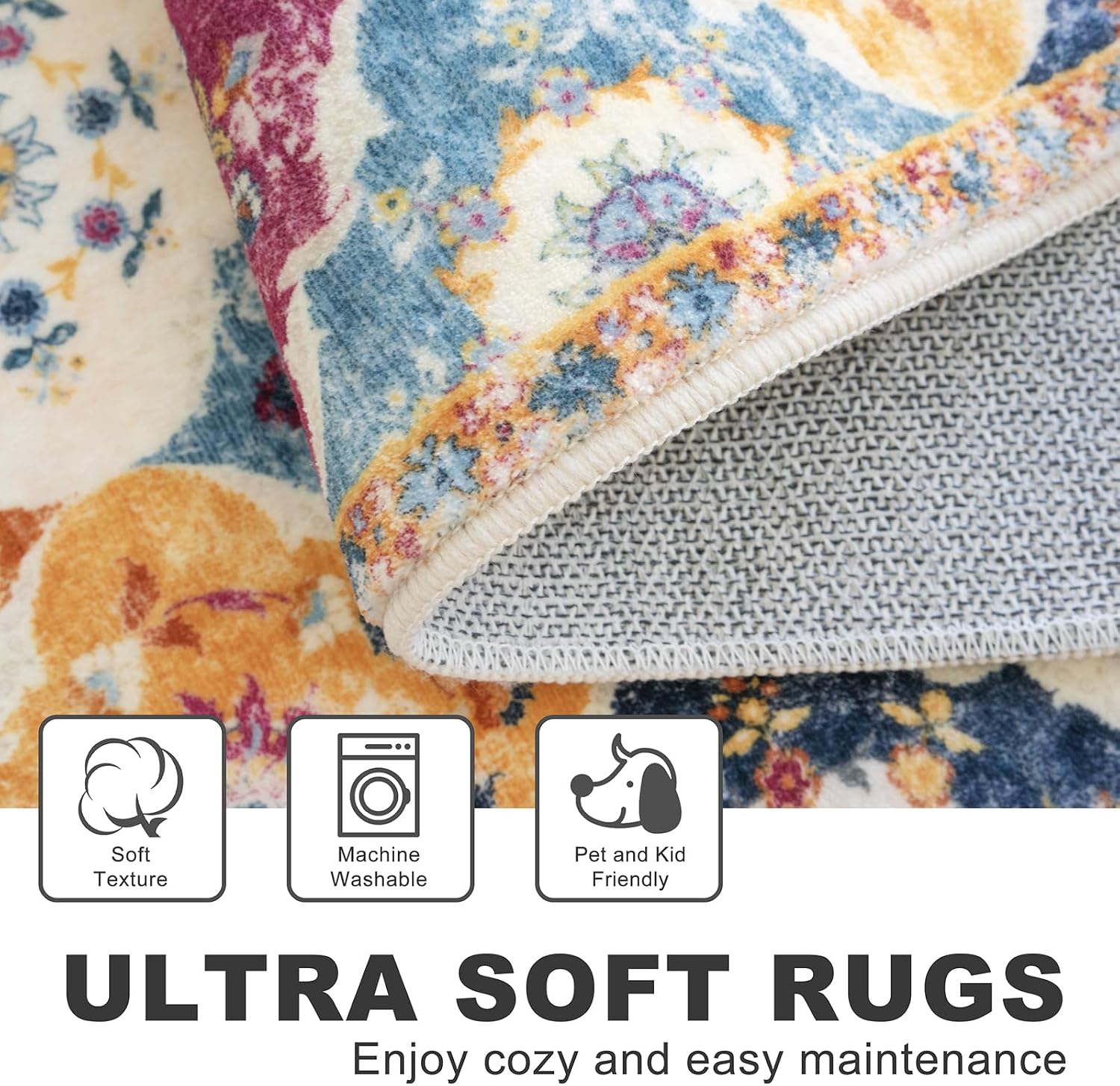 Thumbnail 5 de KILOCOCO 2x8 Moroccan Soft Runner Rug