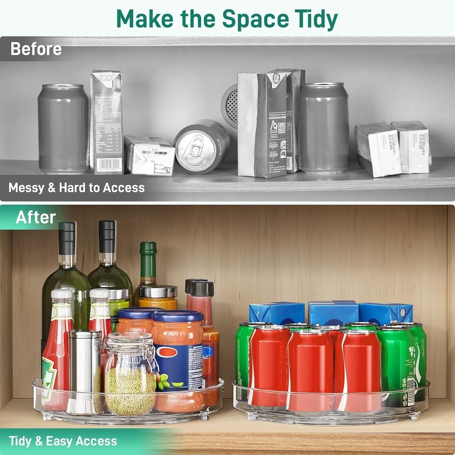 Thumbnail 4 de Optish Lazy Susan Organizer, 9.5-Inch